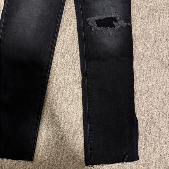 GOOD AMERICAN- GOOD BOY STRAIGHT JEANS - Picture 4 of 8